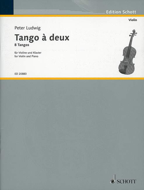 Tango à deux 8 Tangos 探戈 探戈 小提琴加鋼琴 朔特版 | 小雅音樂 Hsiaoya Music