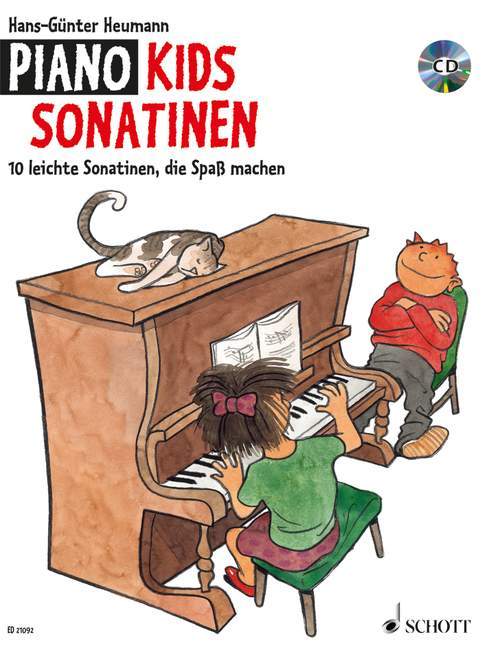 Piano Kids Sonatinen 10 leichte Sonatinen, die Spaß machen 鋼琴小奏鳴曲 小奏鳴曲 鋼琴獨奏 朔特版 | 小雅音樂 Hsiaoya Music