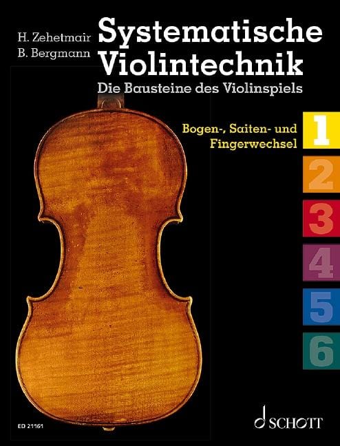 Systematische Violintechnik Band 1 Die Bausteine des Violinspiels 小提琴技巧練習 小提琴 小提琴教材 朔特版 | 小雅音樂 Hsiaoya Music