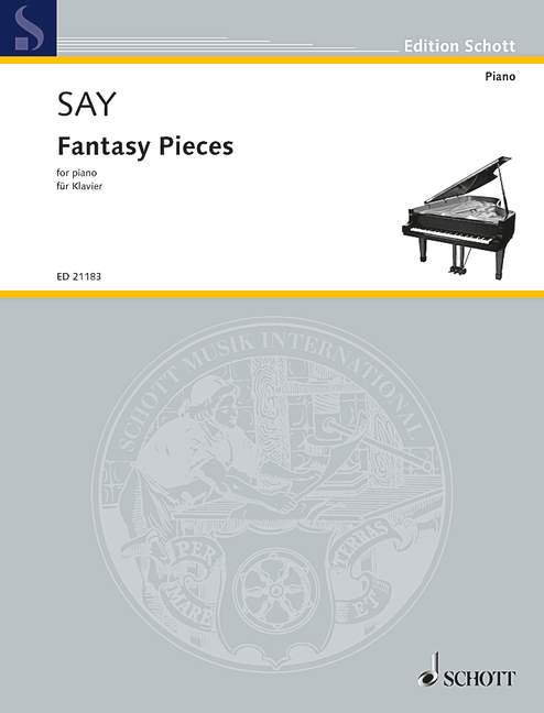 Fantasy Pieces op. 2 for piano 賽伊．法佐 幻想小品 鋼琴 鋼琴獨奏 朔特版 | 小雅音樂 Hsiaoya Music