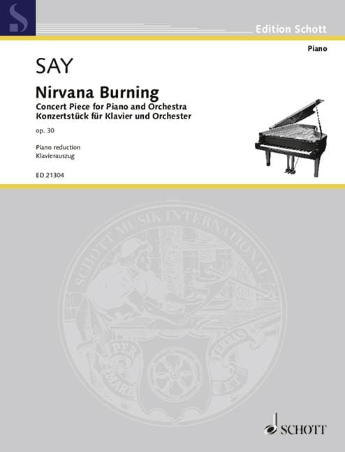 Nirvana Burning op. 30 Concert Piece 賽伊．法佐 音樂會曲 雙鋼琴 朔特版 | 小雅音樂 Hsiaoya Music