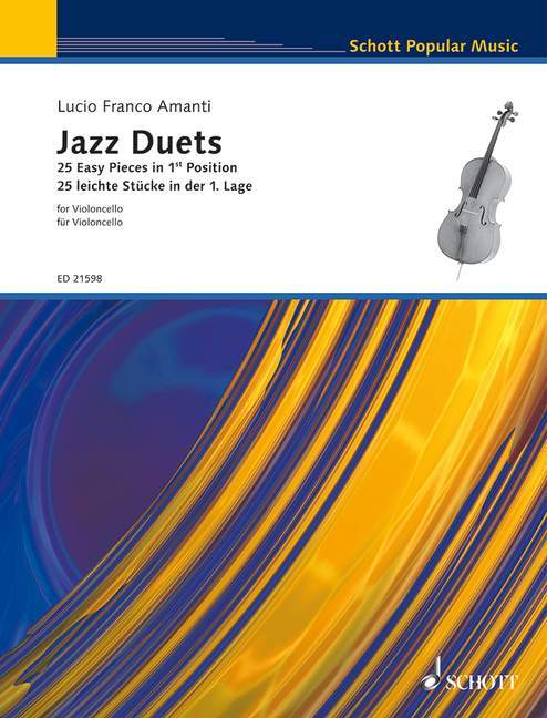 Jazz Duets Band 1 25 Easy Pieces in 1st Position 爵士音樂 小品 把位 大提琴 2把 朔特版 | 小雅音樂 Hsiaoya Music