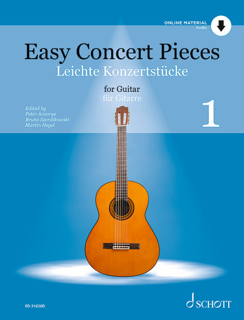 Easy Concert Pieces Vol. 1 吉他 音樂會 朔特版 | 小雅音樂 Hsiaoya Music