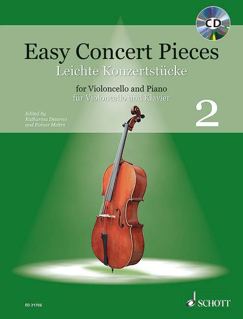 Easy Concert Pieces Band 2 音樂會小品 大提琴加鋼琴 朔特版 | 小雅音樂 Hsiaoya Music