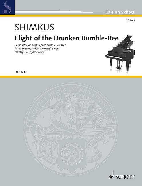 Flight of the Drunken Bumble-Bee Paraphrase on Flight of the Bumble-Bee by Nikolaj Rimskij-Korsakow 模擬曲 鋼琴獨奏 朔特版 | 小雅音樂 Hsiaoya Music