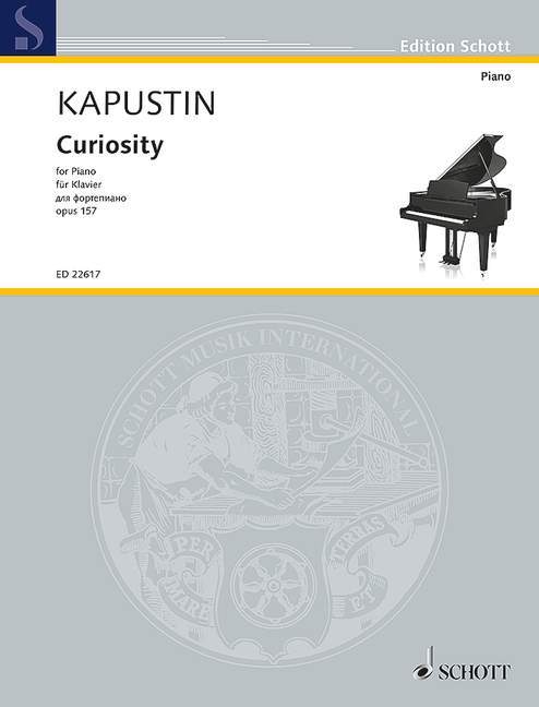 Curiosity op. 157 卡普斯汀．尼古拉 鋼琴獨奏 朔特版 | 小雅音樂 Hsiaoya Music