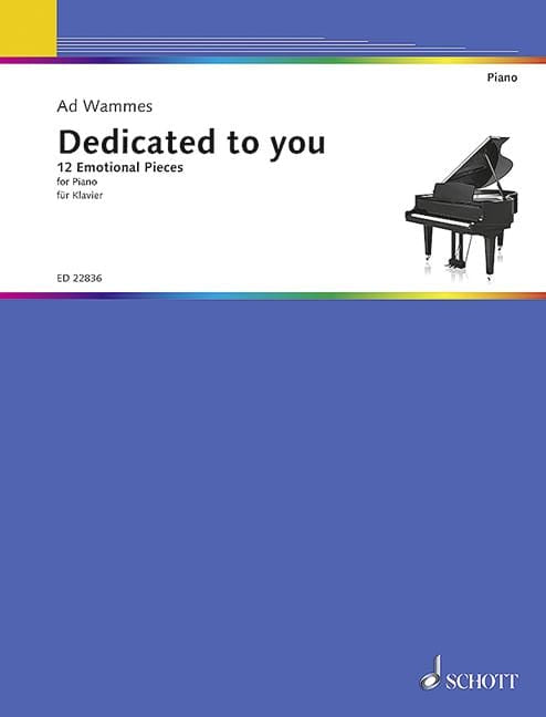 Dedicated to you 12 Emotional Pieces 小品 鋼琴獨奏 朔特版 | 小雅音樂 Hsiaoya Music