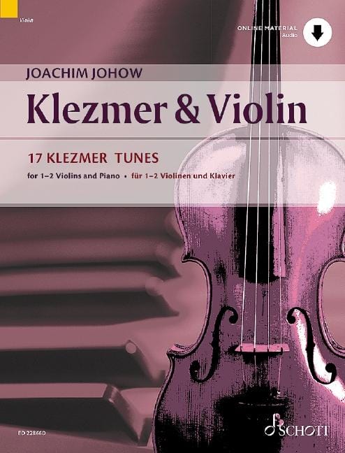 Klezmer & Violin 17 Klezmer Tunes 小提琴 歌調 小提琴加鋼琴 朔特版 | 小雅音樂 Hsiaoya Music