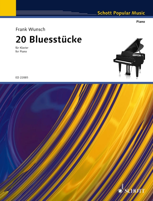 20 Bluesstücke für Klavier 藍調 鋼琴獨奏 朔特版 | 小雅音樂 Hsiaoya Music