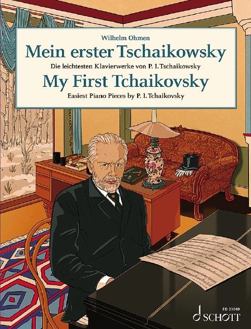 My First Tchaikovsky Easiest Piano Pieces by P. I. Tchaikovsky 柴科夫斯基．彼得 鋼琴小品 鋼琴獨奏 朔特版 | 小雅音樂 Hsiaoya Music