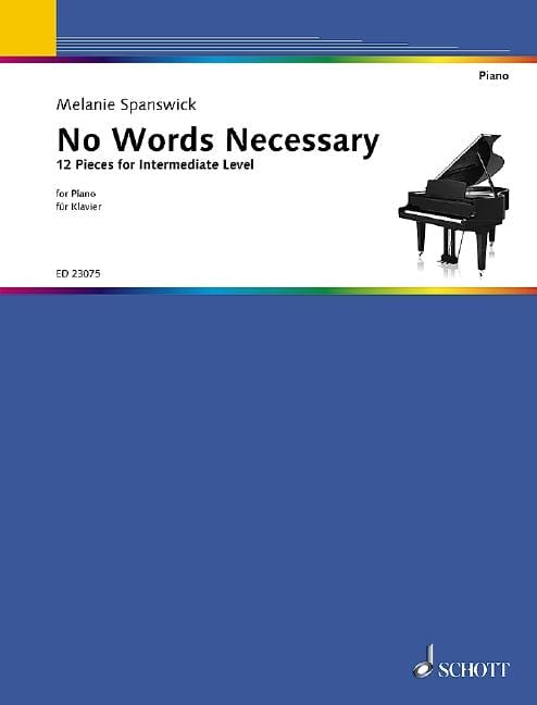 No Words Necessary 12 Pieces for Intermediate Level 小品 鋼琴獨奏 朔特版 | 小雅音樂 Hsiaoya Music