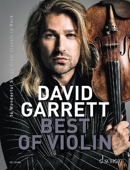 David Garrett Best Of Violin 16 Wonderful Songs from Classic to Rock 大衛 小提琴獨奏 朔特版 | 小雅音樂 Hsiaoya Music