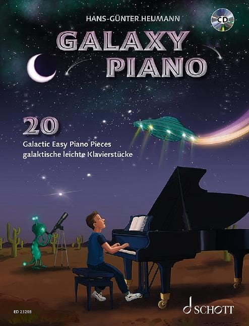 Galaxy Piano 20 Galactic Easy Piano Pieces 鋼琴 鋼琴小品 鋼琴獨奏 朔特版 | 小雅音樂 Hsiaoya Music