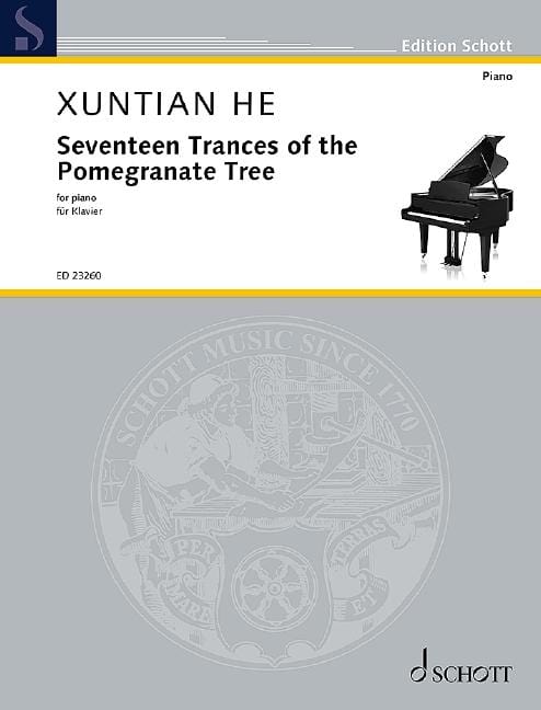 Seventeen Trances of the Pomegranate Tree for piano 鋼琴 鋼琴獨奏 朔特版 | 小雅音樂 Hsiaoya Music