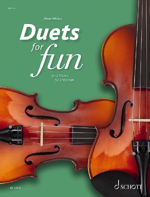 Duets for Fun: Violins Original works from the Renaissance to the Romantic era 二重奏 小提琴 雙小提琴 朔特版 | 小雅音樂 Hsiaoya Music