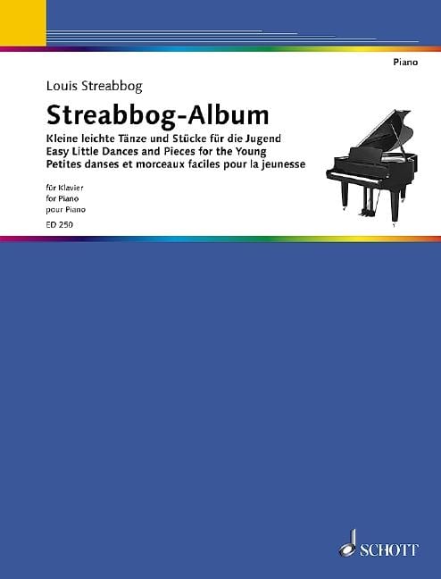 Streabbog-Album Easy Little Dances and Pieces for the Young 舞曲 小品 鋼琴獨奏 朔特版 | 小雅音樂 Hsiaoya Music