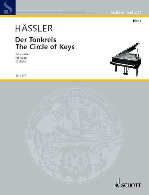 The Circle of Keys 51 ausgewählte Stücke und Studien in allen Dur- und Moll-Tonarten 鋼琴練習曲 朔特版 | 小雅音樂 Hsiaoya Music