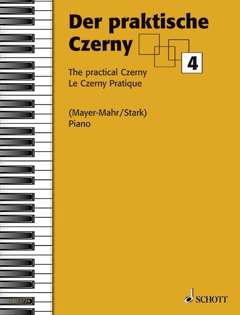 The practical Czerny Band 4 A systematically graded and progressively arranged collection of Carl Czerny's Studies selected from his entire works 徹爾尼 譜表 改編 鋼琴練習曲 朔特版 | 小雅音樂 Hsiaoya Music