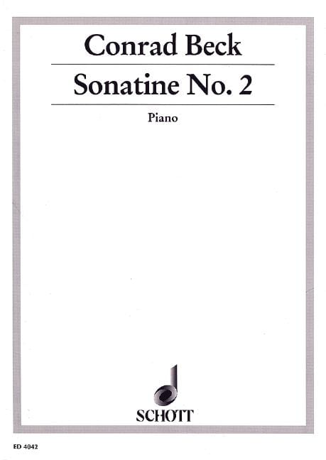 Sonatina No. 2 貝克．康拉德 小奏鳴曲 鋼琴獨奏 朔特版 | 小雅音樂 Hsiaoya Music