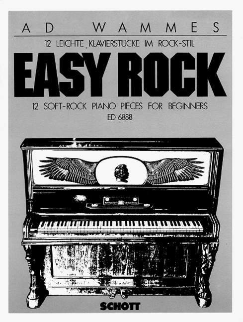 Easy Rock 12 Soft-Rock Piano Pieces for Beginners 搖滾樂 鋼琴小品 鋼琴獨奏 朔特版 | 小雅音樂 Hsiaoya Music