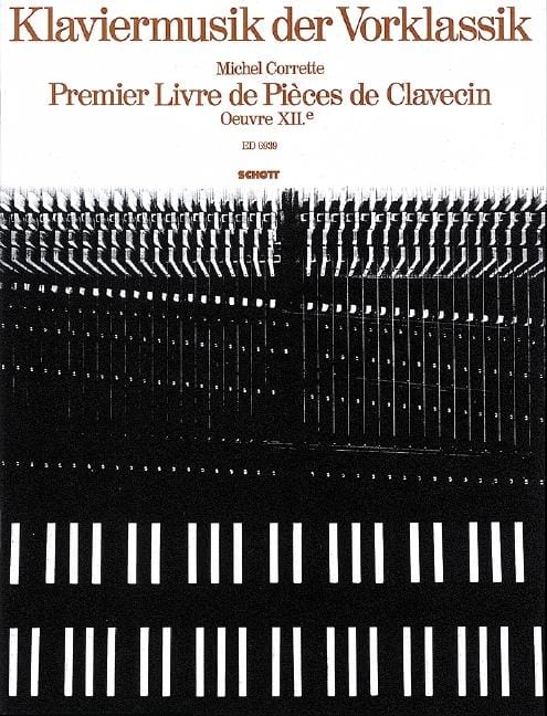 Premier Livre de Piéces de Clavecin Oeuvre XIIe 柯雷特米歇爾 鋼琴獨奏 朔特版 | 小雅音樂 Hsiaoya Music