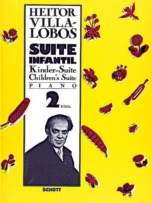 Suite infantil II Children's Suite 維拉－羅伯斯 組曲 組曲 鋼琴獨奏 朔特版 | 小雅音樂 Hsiaoya Music