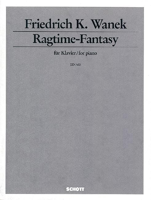 Ragtime - Fantasy 繁音拍子幻想曲 鋼琴獨奏 朔特版 | 小雅音樂 Hsiaoya Music