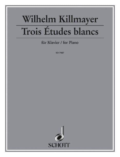 Trois Études blanches 鋼琴獨奏 朔特版 | 小雅音樂 Hsiaoya Music
