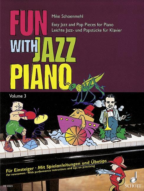 Fun with Jazz Piano Band 3 Easy Jazz and Pop Pieces for newcomers - With performance instructions and tips on practising 爵士音樂鋼琴 爵士音樂流行音樂小品 鋼琴練習曲 朔特版 | 小雅音樂 Hsiaoya Music