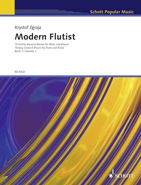 Modern Flutist Band 1 Ten Easy Concert Pieces 音樂會小品 長笛加鋼琴 朔特版 | 小雅音樂 Hsiaoya Music