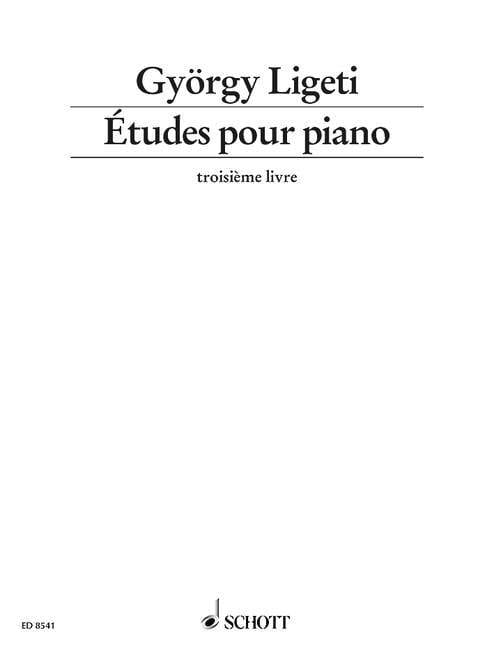 Études pour piano Vol. 3 Troisième livre, cahier I 李蓋悌 鋼琴 鋼琴獨奏 朔特版 | 小雅音樂 Hsiaoya Music
