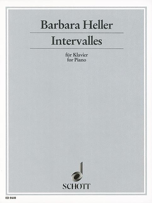 Intervalles 黑勒．芭芭拉 鋼琴獨奏 朔特版 | 小雅音樂 Hsiaoya Music