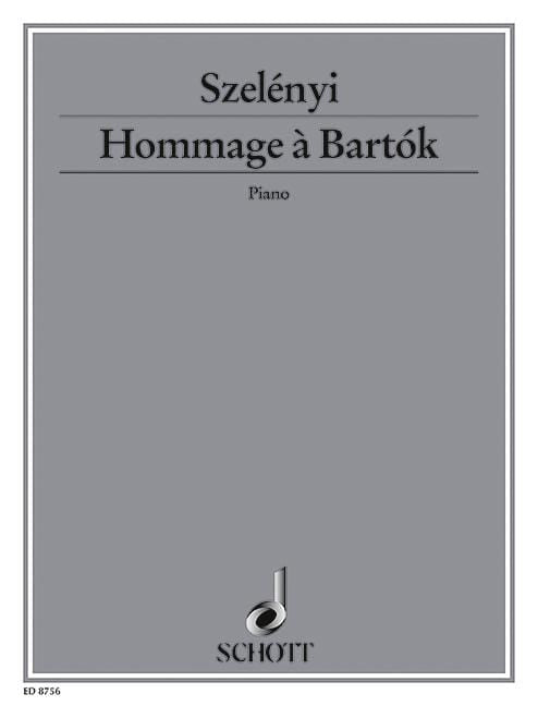 Homage of Bartok 向巴爾托克致敬 鋼琴獨奏 朔特版 | 小雅音樂 Hsiaoya Music