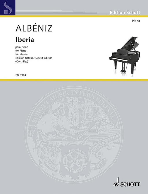 Iberia Urtext edition 阿爾貝尼士 伊比利亞 歌詞 鋼琴獨奏 朔特版 | 小雅音樂 Hsiaoya Music