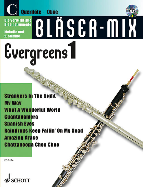 Bläser-Mix Evergreens 長笛獨奏 朔特版 | 小雅音樂 Hsiaoya Music