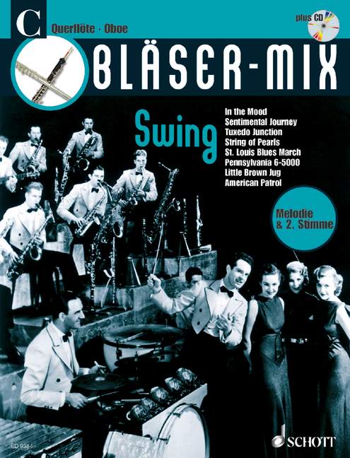 Bläser-Mix Swing 搖擺樂 長笛獨奏 朔特版 | 小雅音樂 Hsiaoya Music