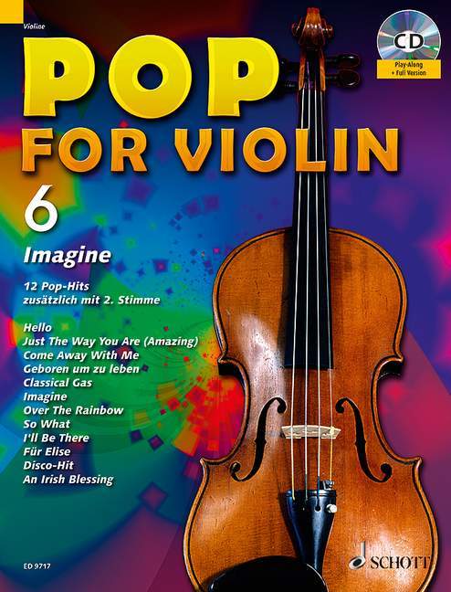 Pop for Violin Band 6 Imagine 流行音樂小提琴 小提琴獨奏 朔特版 | 小雅音樂 Hsiaoya Music