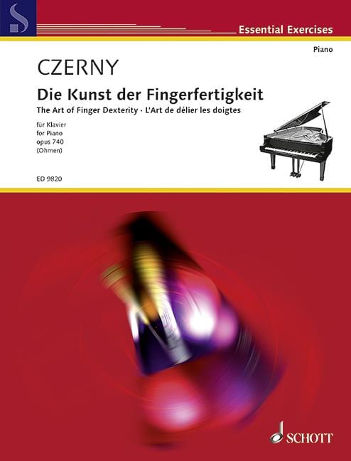 The Art of Finger Dexterity op. 740 徹爾尼 鋼琴練習曲 朔特版 | 小雅音樂 Hsiaoya Music