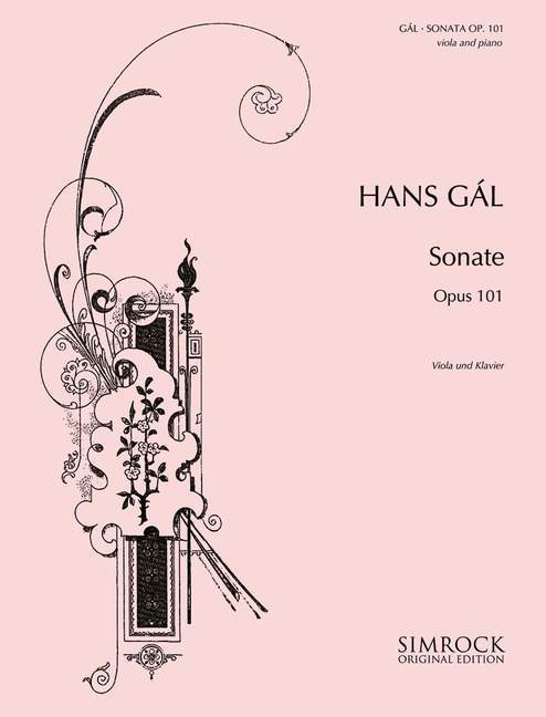 Sonata in A op. 101 加爾 奏鳴曲 中提琴加鋼琴 | 小雅音樂 Hsiaoya Music