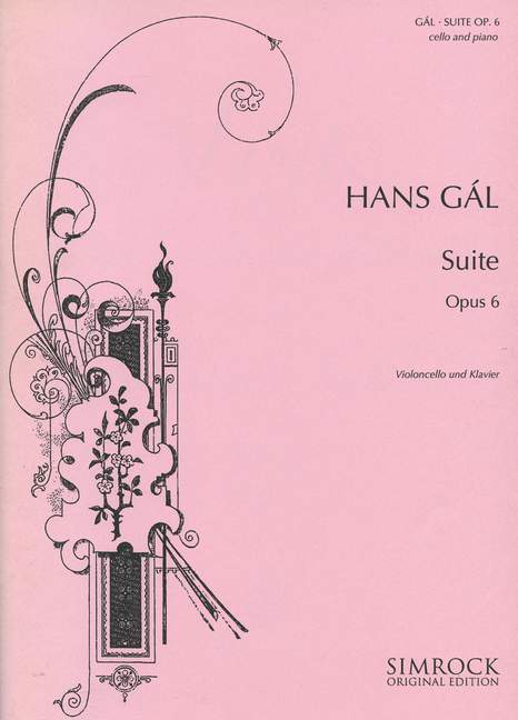 Suite op. 6 加爾 組曲 大提琴加鋼琴 | 小雅音樂 Hsiaoya Music