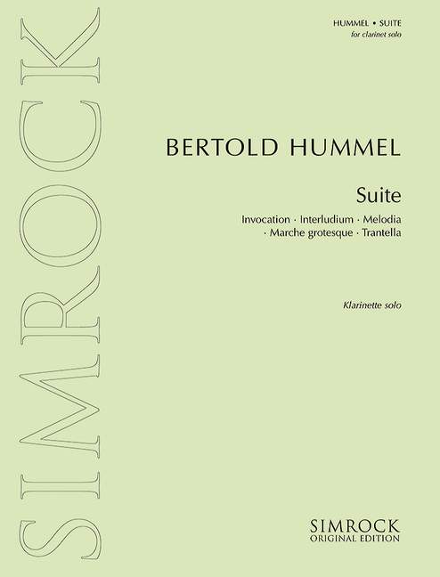 Suite op. 26a 胡麥爾．貝托爾德 組曲 豎笛獨奏 | 小雅音樂 Hsiaoya Music