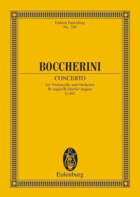 Concerto Bb Major G 482 玻凱利尼 協奏曲大調 大提琴加管弦樂團 歐伊倫堡版 | 小雅音樂 Hsiaoya Music