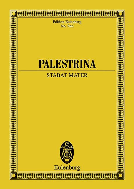 Stabat mater 帕勒斯特利納 總譜 歐伊倫堡版 | 小雅音樂 Hsiaoya Music