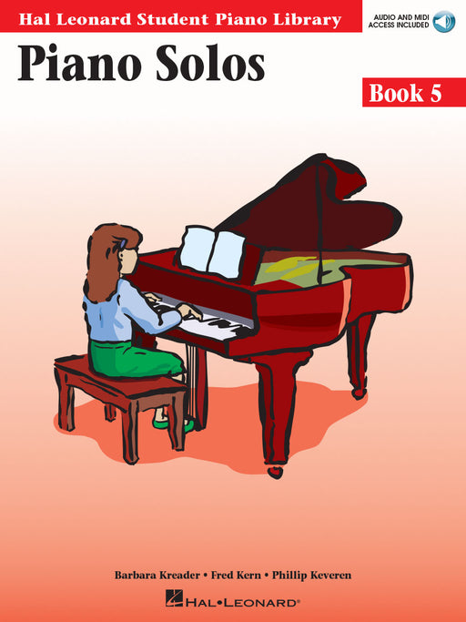 Piano Solos Book 5 - Book/Online Audio Hal Leonard Student Piano Library 鋼琴 獨奏 鋼琴 | 小雅音樂 Hsiaoya Music