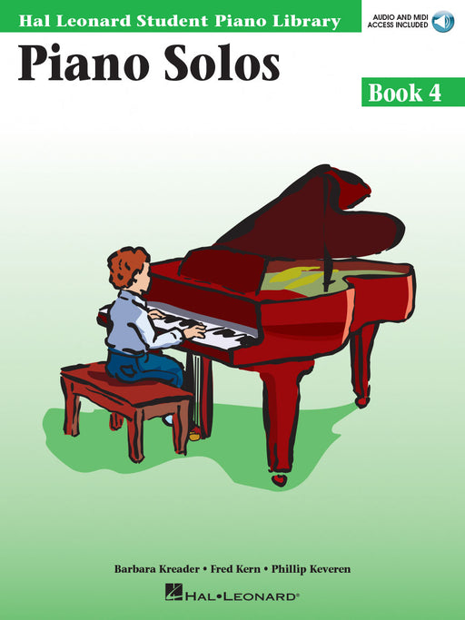 Piano Solos Book 4 - Book with Online Audio Hal Leonard Student Piano Library 鋼琴 獨奏 鋼琴 | 小雅音樂 Hsiaoya Music