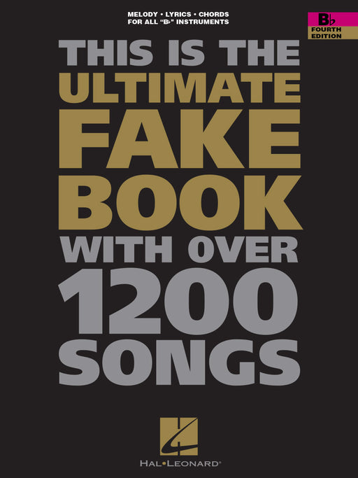 The Ultimate Fake Book - Fourth Edition B-flat Edition 費克 | 小雅音樂 Hsiaoya Music
