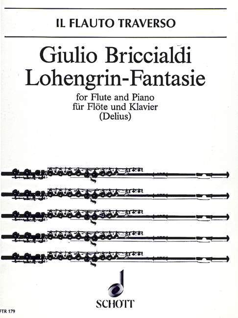 Lohengrin-Fantasy op. 129 from the Themes from Richard Wagner's Opera 幻想曲 主題 歌劇 長笛加鋼琴 朔特版 | 小雅音樂 Hsiaoya Music