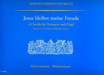 Jesus bleibet meine Freude 4 Choräle für Trompete und Orgel 巴赫約翰‧瑟巴斯提安 混和二重奏 | 小雅音樂 Hsiaoya Music
