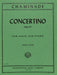 Concertino, Opus 107 小協奏曲作品 長笛 (含鋼琴伴奏) 國際版 | 小雅音樂 Hsiaoya Music