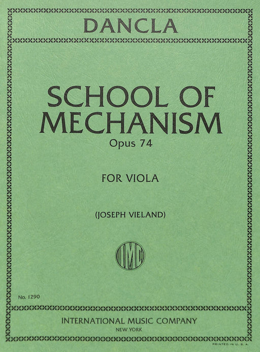 School of Mechanism, Opus 74 丹克拉 作品 中提琴獨奏 國際版 | 小雅音樂 Hsiaoya Music